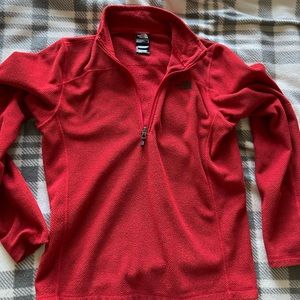 Men’s The North Face Fleece 1/4 Zip size Small